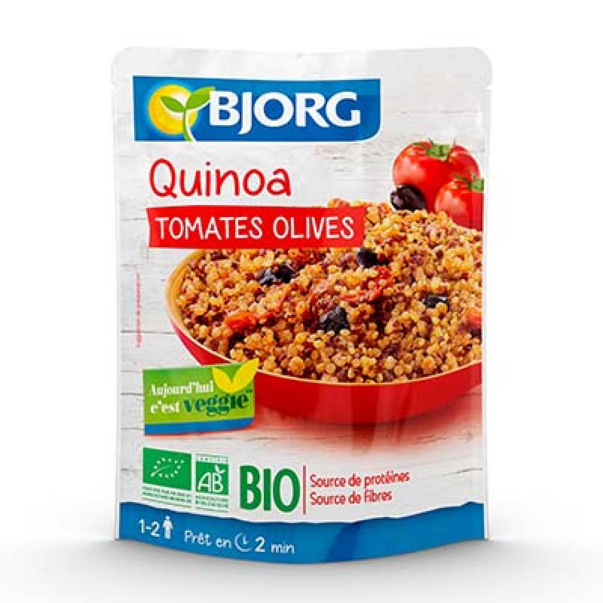 Bjorg Quinoa Tomate Olive 250g