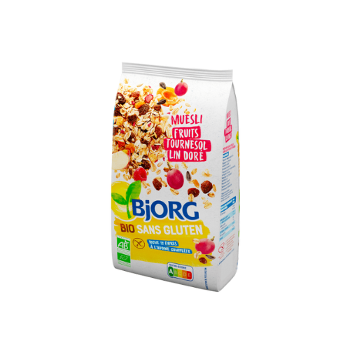 Bjorg Sans Gluten Muesli Fruits 375g