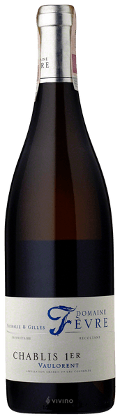 Domaine Nathalie & Gilles Fèvre Chablis 1er Cru Vaulorent 2019