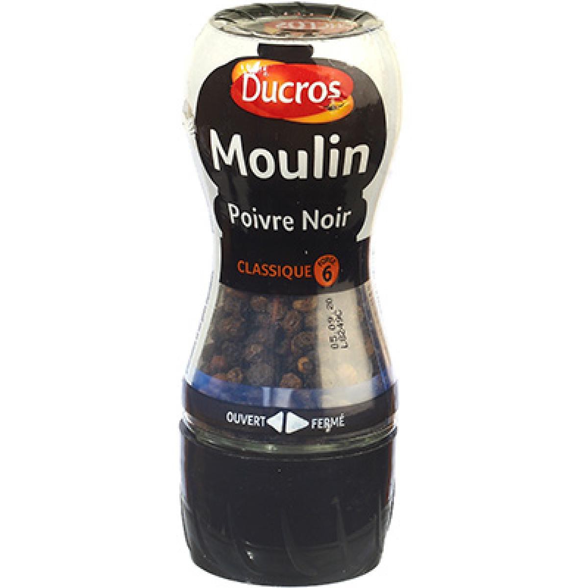 Ducros Moulin Poivre Noir 28g