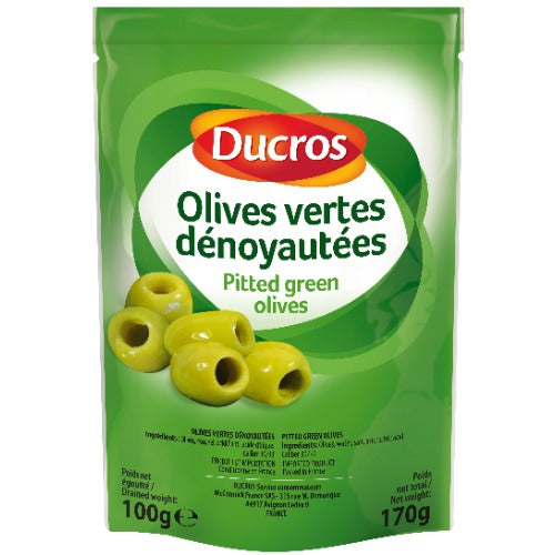 DUCROS OLIVE VERT DENOYAUTE SACHET 100G