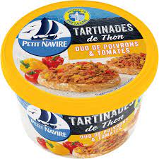 Petit Navire Tartinade Thon Poivron & Tomate 125g
