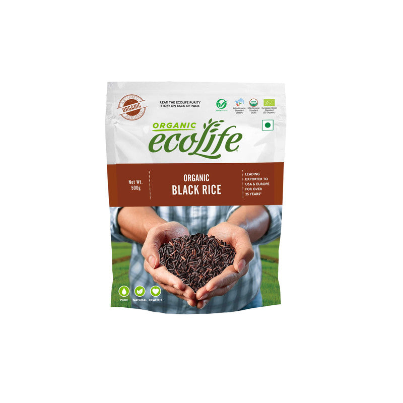 Ecolife Organic Black Rice 500g