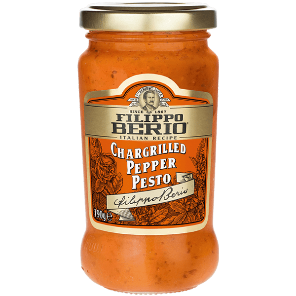 Filippo Berio Chargrilled Pepper Pesto 190g