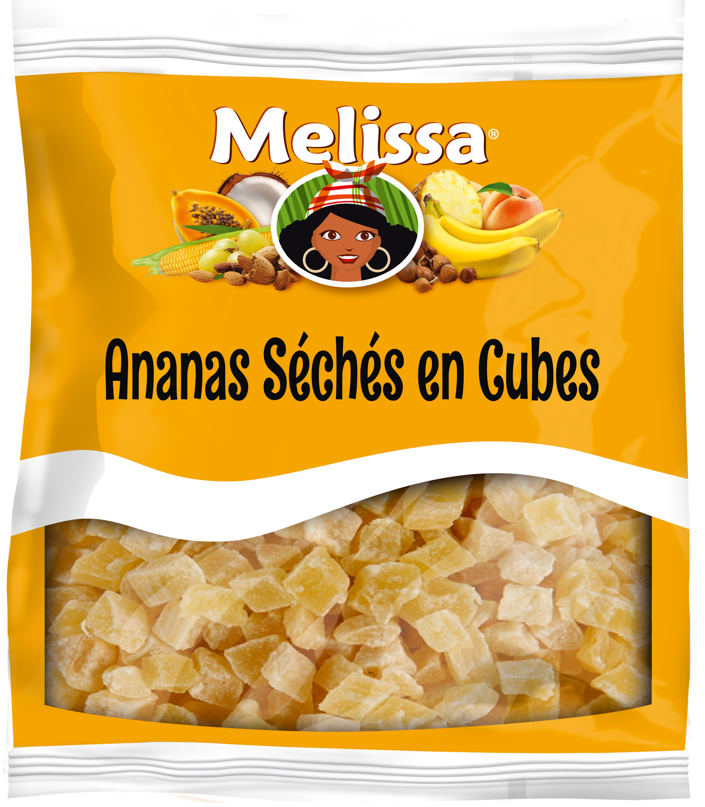 Melissa Ananas Sechée Cube 125g