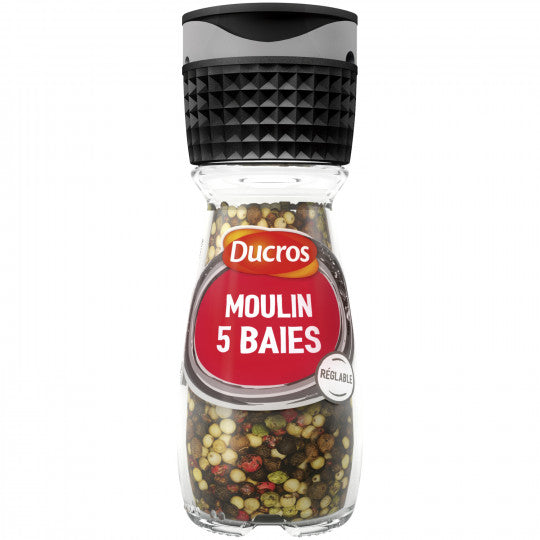 Ducros Moulin Ajust. 5 Baies 24g