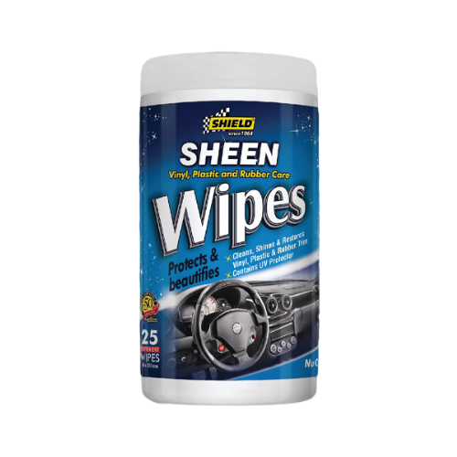 Shield Sheen Interior Wipes - 25 pieces