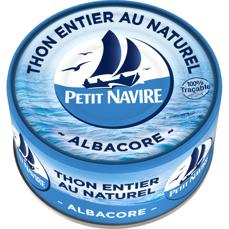 PETIT NAVIRE THON ALBACORE NATUREL 190G