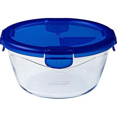 Pyrex Cook and Go Small Round Dish 15cm with Plastic Lid