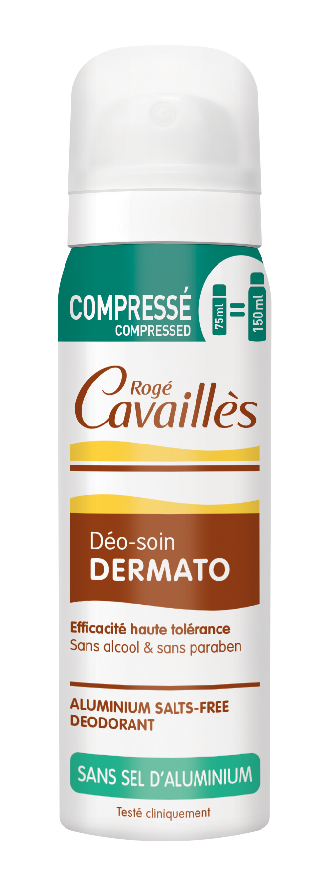Rogé Cavaillès - Déodorant Soin Spray Compressé Dermato - 75Ml