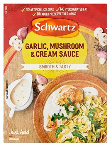 Schwartz Garlic Mushroom & Cream 26g