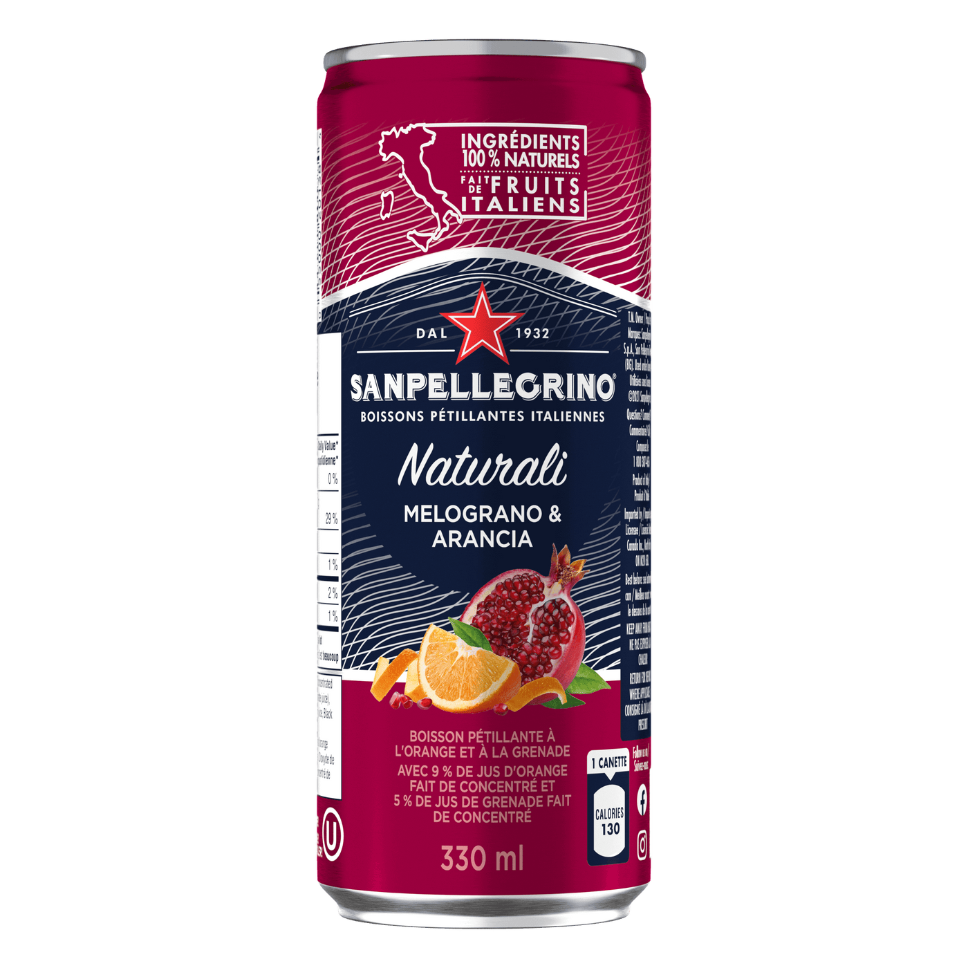 Sanpellegrino Melograno Arancia 330ml