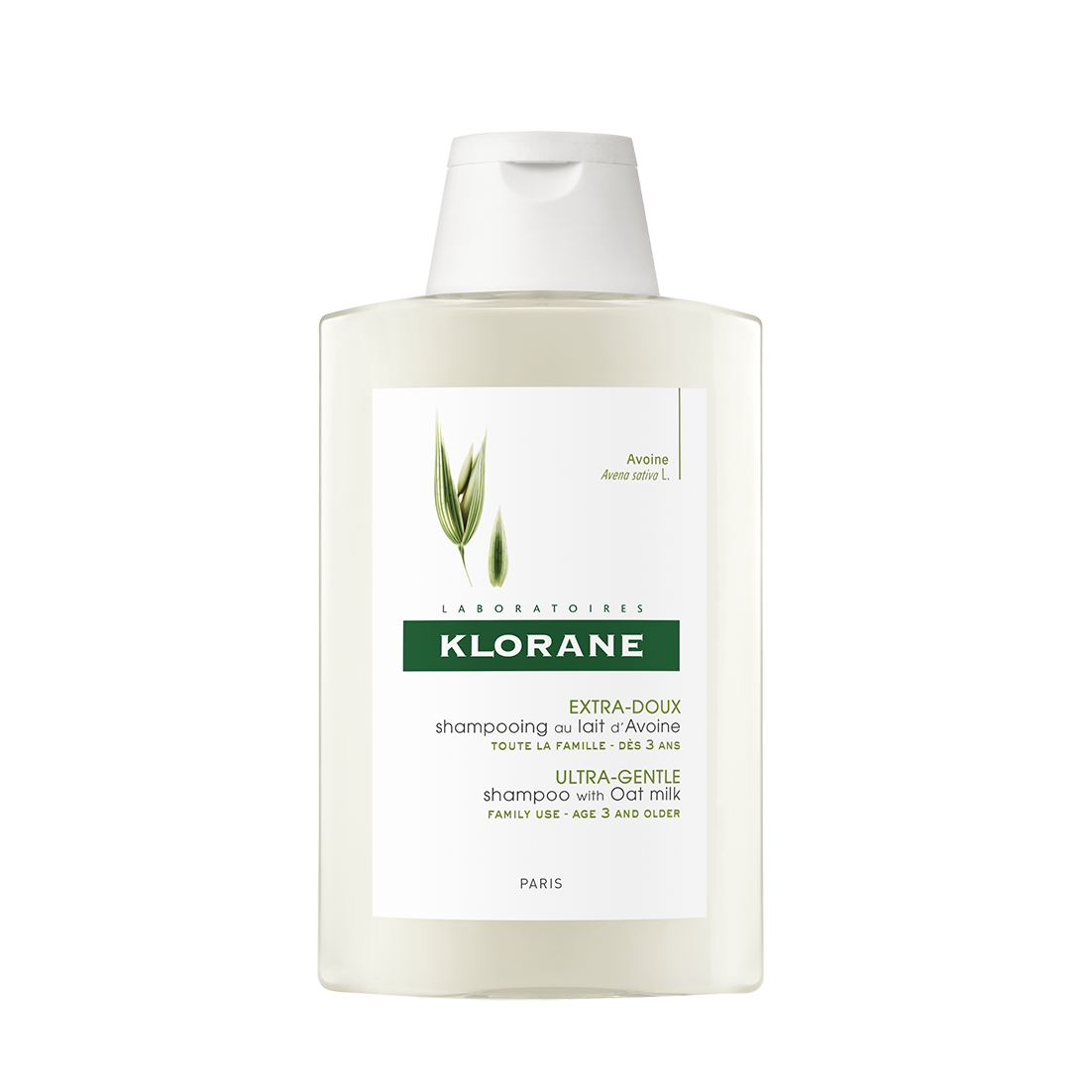 Klorane Shampooing Usage Frequent Lait D'Avoine - 200Ml