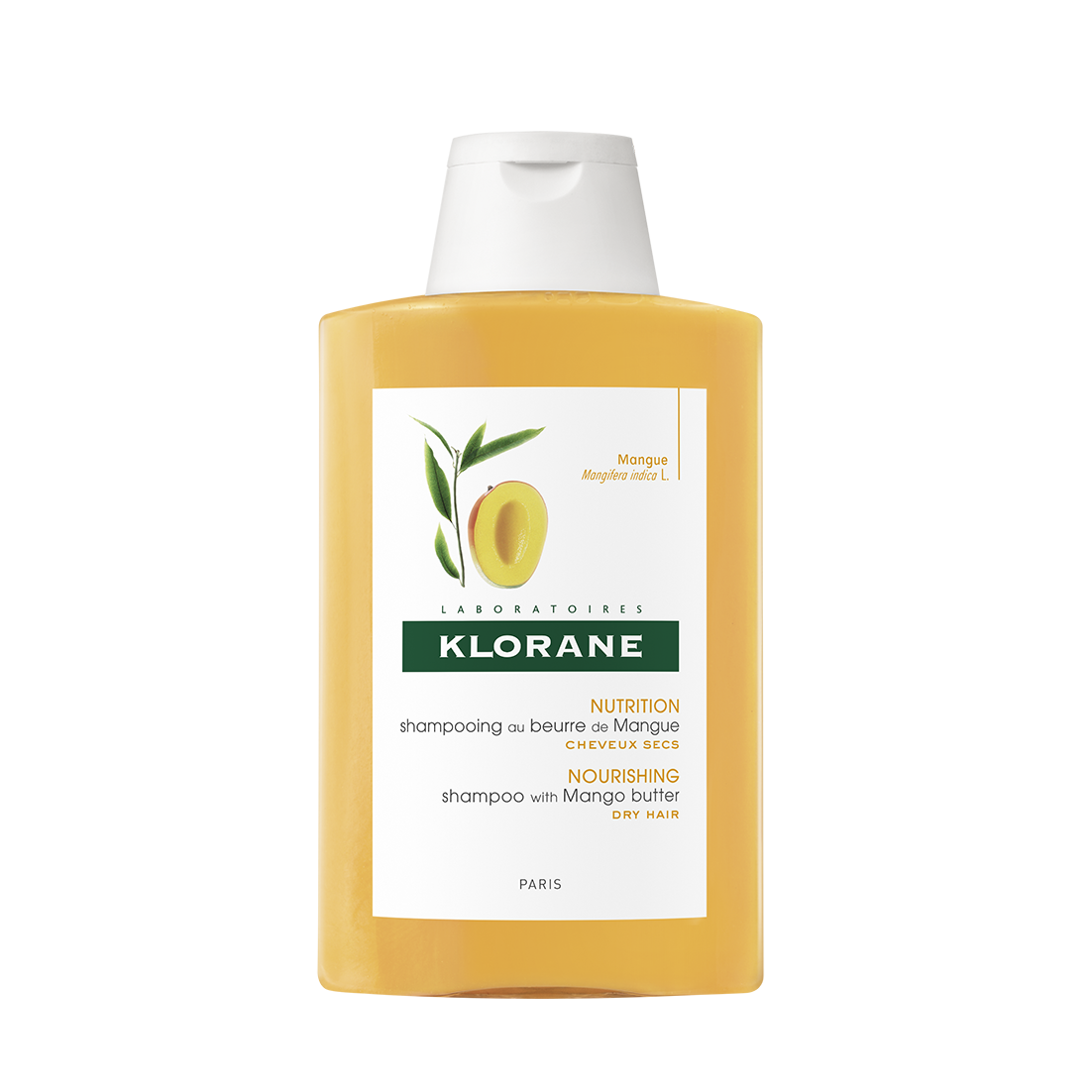 Klorane Shampooing Cheveux Secs Beurre De Mangue - 200Ml