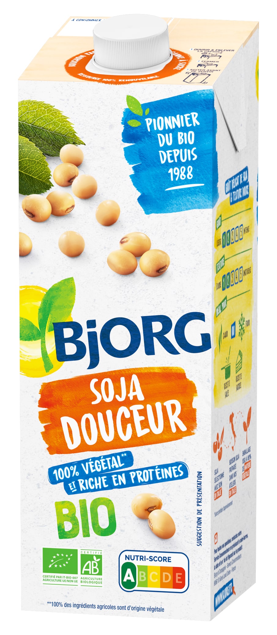 Bjorg Boisson Soja 1L