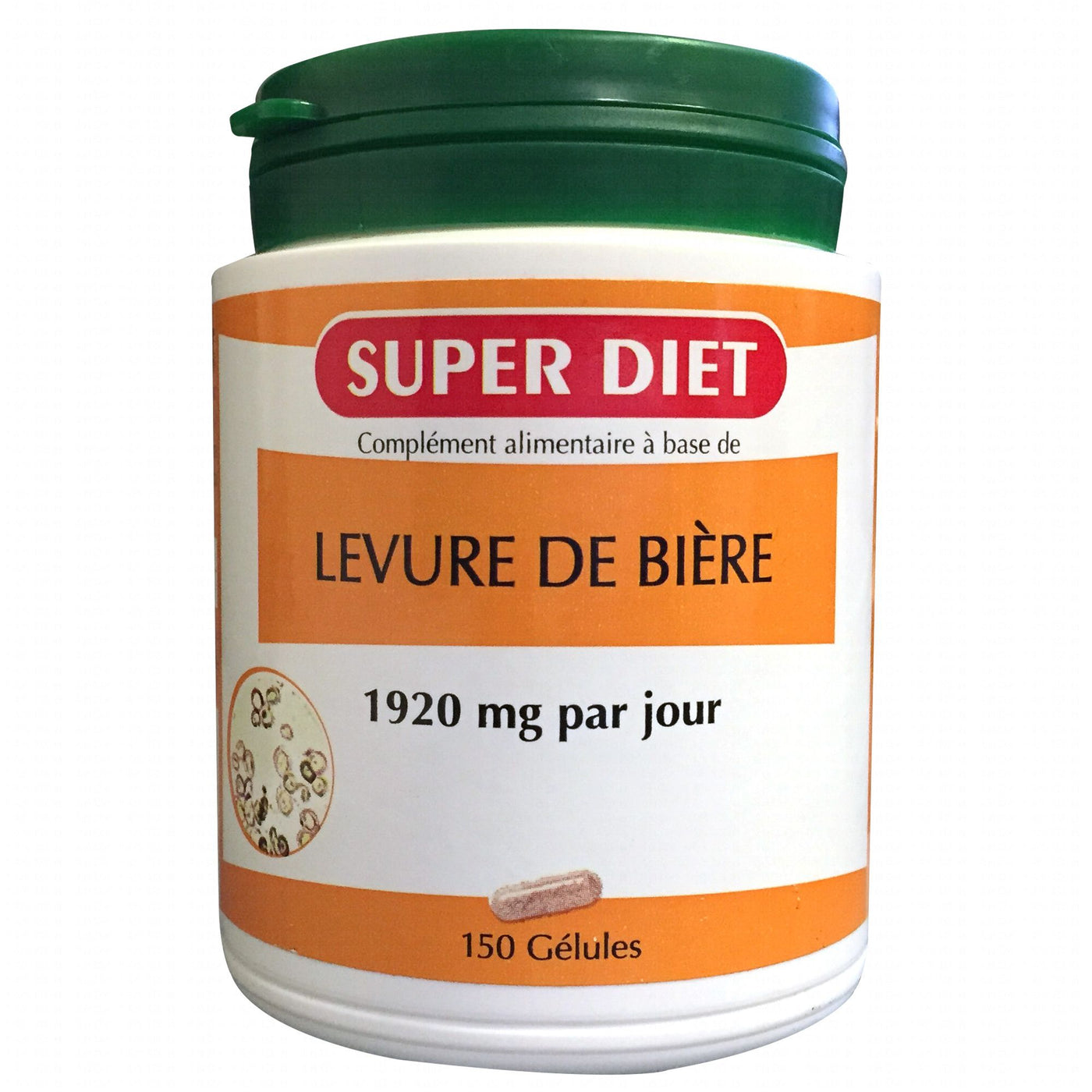 Superdiet Levure De Biere 1920Mg/Jour 125 Gelules