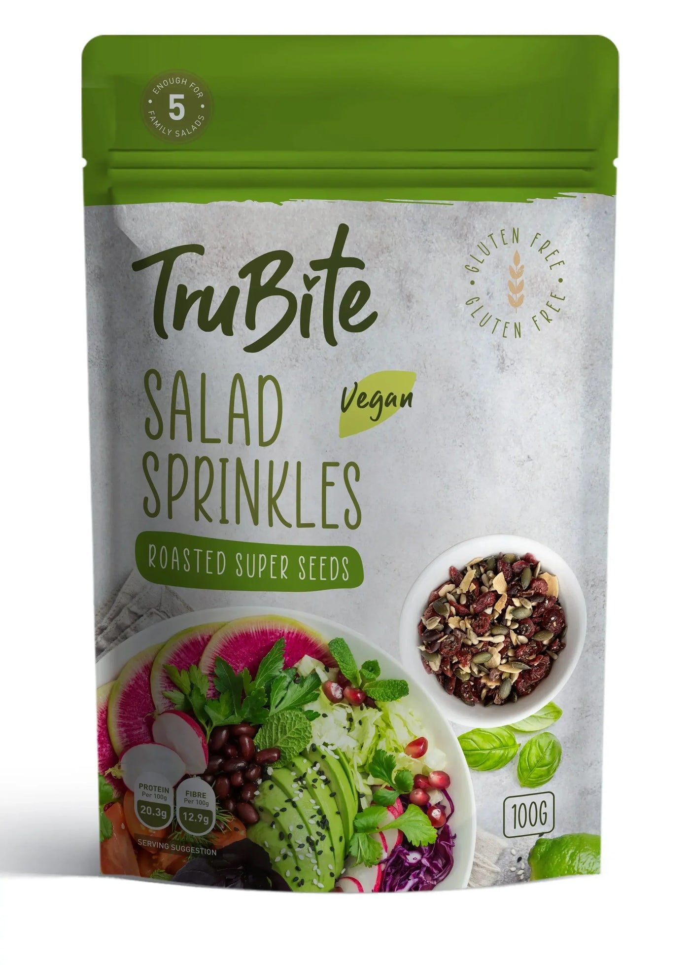 Trubite Roasted Super Seeds Salad Spinkles100g
