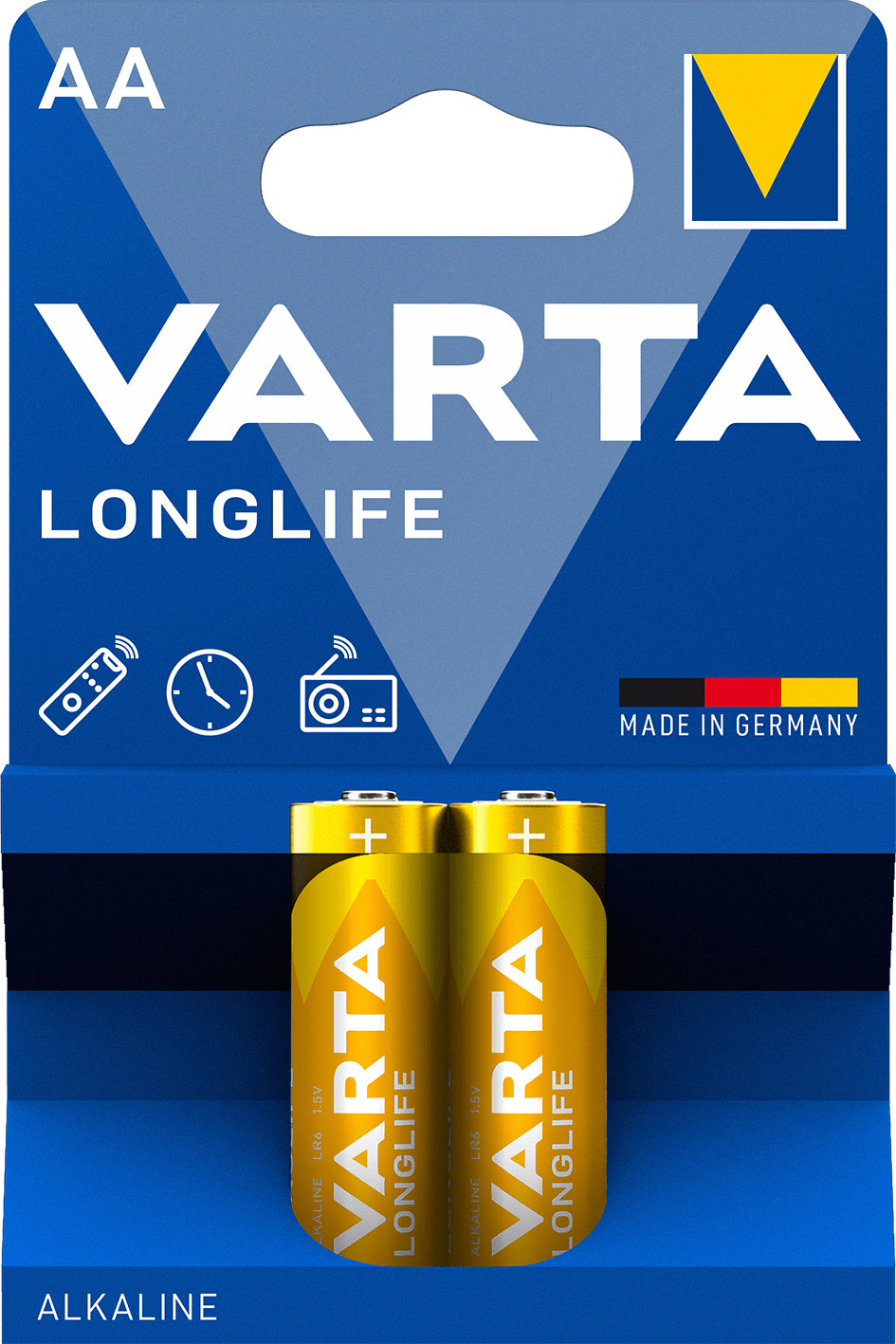 Varta Longlife 4106 - AA (2 batteries)