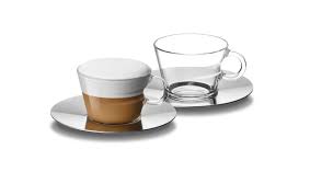 Nespresso View Cappuccino Cups & Saucers