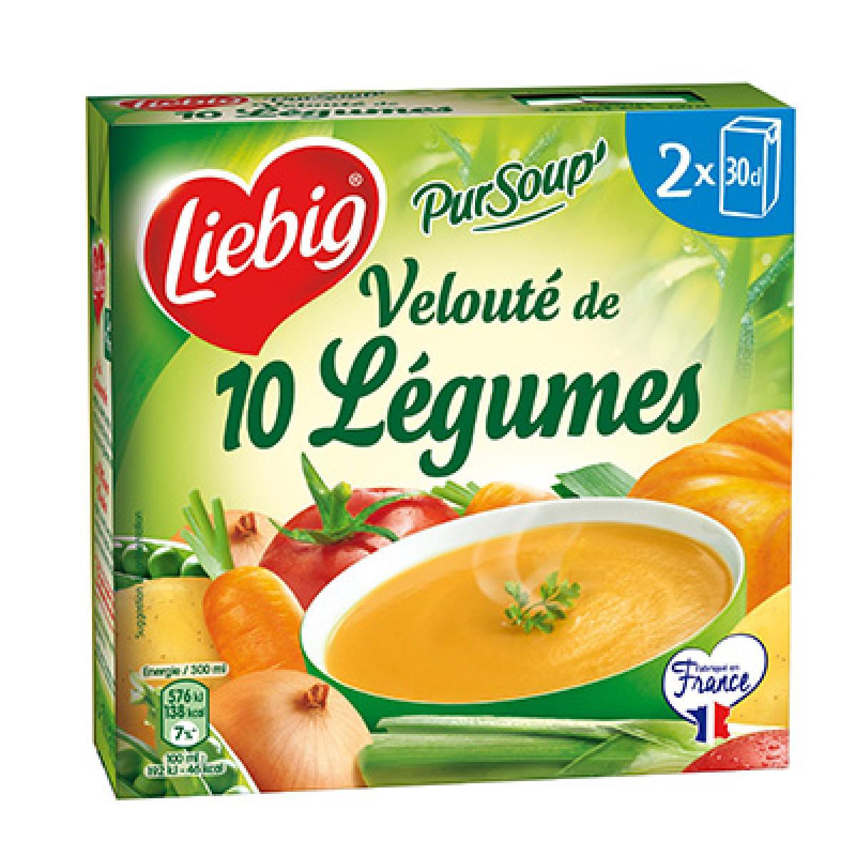 Liebig Pur Soup 10 Leg 2x30cl
