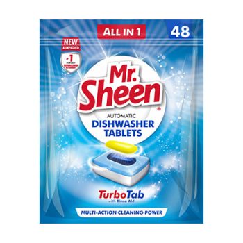 Mr Sheen Dishwasher Tablets - 48 tablets