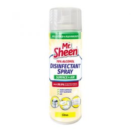 Mr Sheen Disinfectant Aerosol Spray - Citrus 500ml