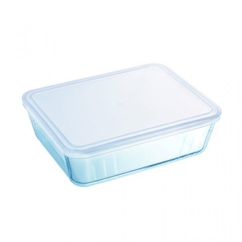 Pyrex Cook and Freeze Rect Dish With Plastic Lid 1.5L (22X17)