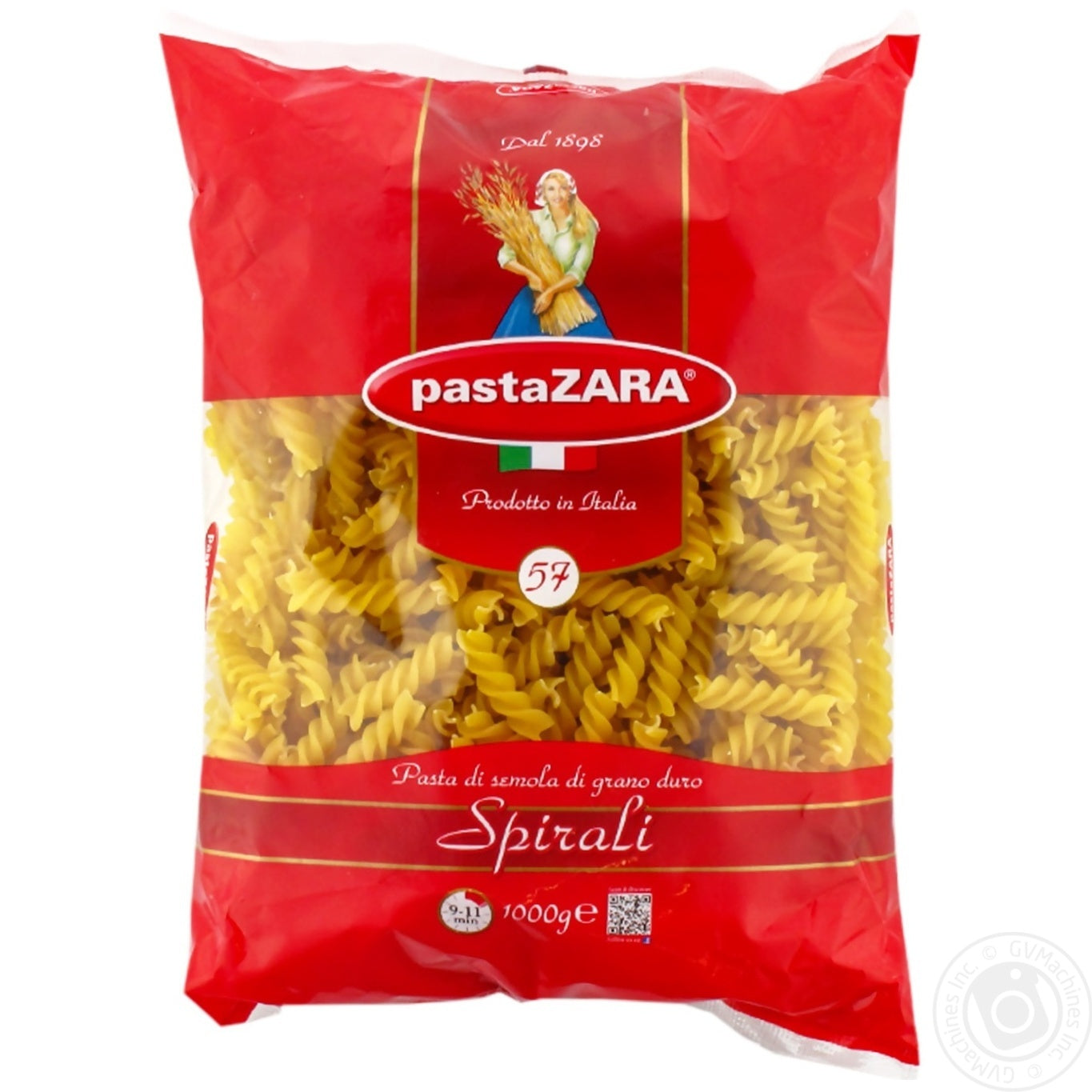 Pasta Zara Spirali 1Kg