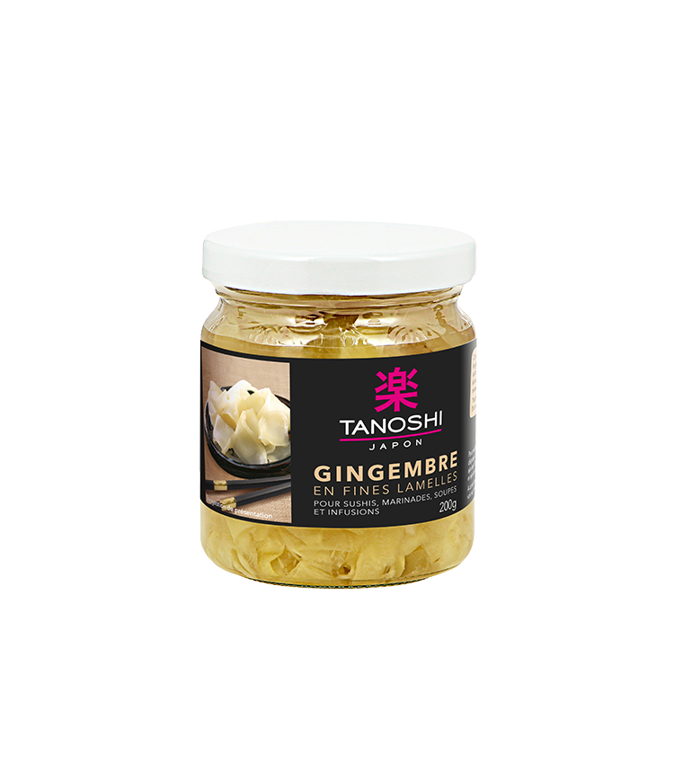 Tanoshi Sushi concept Gingembre Lamelles 200g